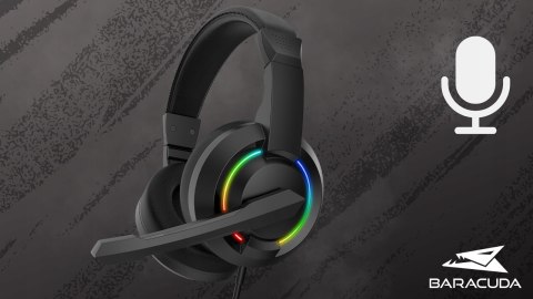 Zestaw Gamingowy Baracuda Klawiatura Myszka Słuchawki Na Prezent Dla Gracza