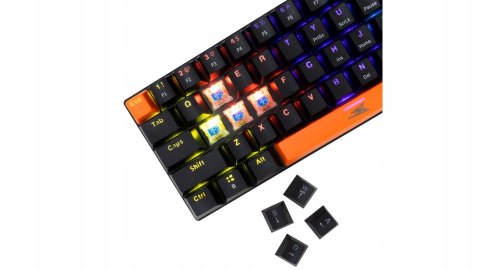 Zestaw Gamingowy Black Baracuda Klawiatura + Myszka Na Prezent Dla Gracza