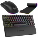 Zestaw Gamingowy Rampage Klawiatura + Myszka + Podkładka Prezent Dla Gracza