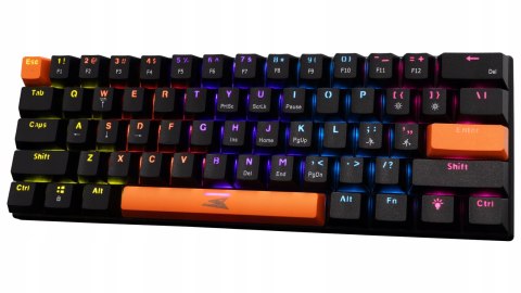 Klawiatura Gamingowa Baracuda BGK-03111 Dolphin Czarna Red Switch RGB USB