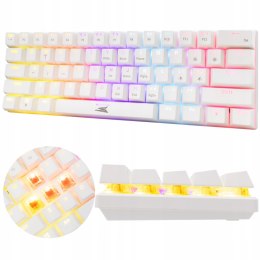 Klawiatura Gamingowa Baracuda BGK-03211 Dolphin Biała Red Switch RGB USB