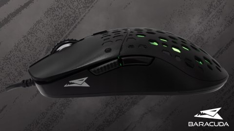 Mysz Gamingowa Baracuda BGM-021 Octopus Black 3600 DPI USB 6 przycisków