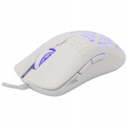 Mysz Gamingowa Baracuda BGM-022 Octopus Biała 3600 DPI USB 6 przycisków