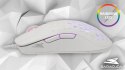 Mysz Gamingowa Baracuda BGM-022 Octopus Biała 3600 DPI USB 6 przycisków