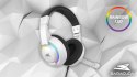 Słuchawki Gamingowe Baracuda BGH-021 Hydra White LED Mikrofon USB mini Jack