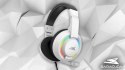 Słuchawki Gamingowe Baracuda BGH-021 Hydra White LED Mikrofon USB mini Jack