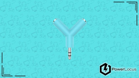 Słuchawki nauszne PowerLocus Bobo Cat bezprzewodowe niebieskie dla dzieci