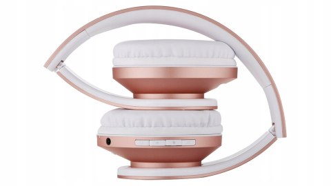 Słuchawki nauszne PowerLocus P2 Kids bezprzewodowe beżowe camo dla dzieci