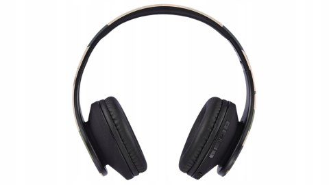 Słuchawki nauszne PowerLocus P2 Kids bezprzewodowe beżowe camo dla dzieci