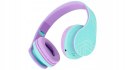 Słuchawki nauszne PowerLocus P2 Kids bezprzewodowe błękitne dla dzieci