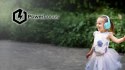 Słuchawki nauszne PowerLocus P2 Kids bezprzewodowe błękitne dla dzieci