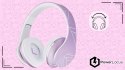 Słuchawki nauszne PowerLocus P2 Kids bezprzewodowe różowe dla dzieci