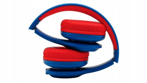 Słuchawki nauszne PowerLocus PLED bezprzewodowe granatowe LED dla dzieci