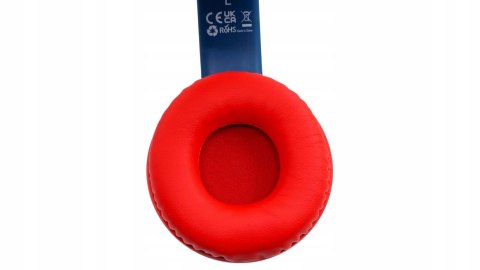 Słuchawki nauszne PowerLocus PLED bezprzewodowe granatowe LED dla dzieci