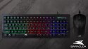 Zestaw Gamingowy Baracuda ORCA Black Gaming Combo Klawiatura + Mysz RGB USB
