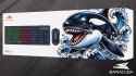Zestaw Gamingowy Baracuda ORCA Black Gaming Combo Klawiatura + Mysz RGB USB