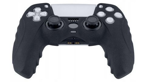 Czarne Etui Silikonowe FlashFire P803B na Pad PS5 DualSense Ochronne Case