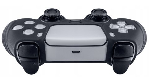 Czarne Etui Silikonowe FlashFire P803B na Pad PS5 DualSense Ochronne Case