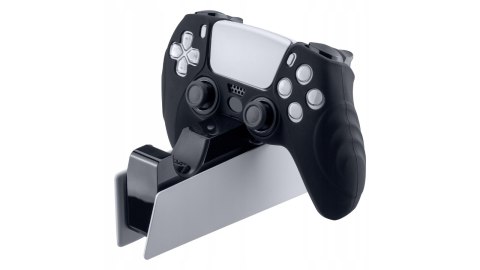 Czarne Etui Silikonowe FlashFire P803B na Pad PS5 DualSense Ochronne Case