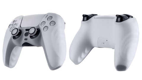 Etui Silikonowe FlashFire P803W na Pad PS5 DualSense Ochronne Obudowa Białe