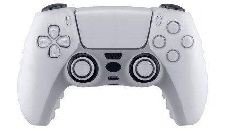 Etui Silikonowe FlashFire P803W na Pad PS5 DualSense Ochronne Obudowa Białe