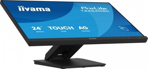IIYAMA Monitor 24 cale T2454MSC-B3AG 10 PKT. POJ,IPS,HDMI,DP,300cd,FHD,2xUSB,2x2W,