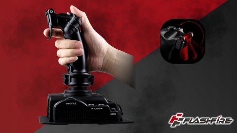Joystick Flashfire Cobra V6 JS3601V USB PC Hall 4 osie do symulatorów lotu