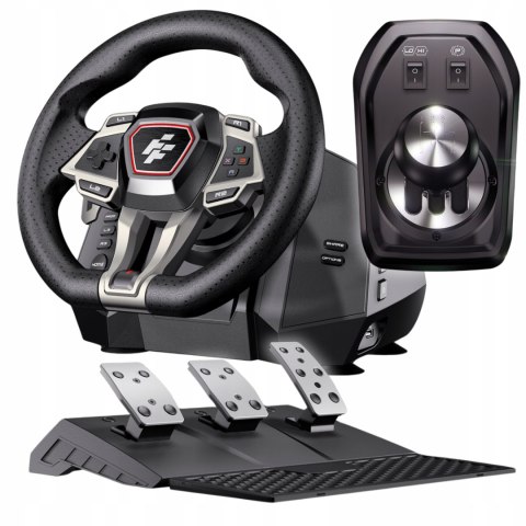 Kierownica Gamingowa FLASHFIRE IMOLA F107 6 Biegów 900° PC PS5 PS4 Xbox