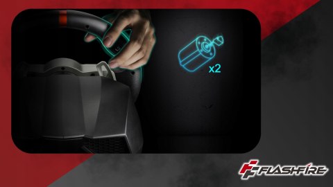 Kierownica Gamingowa FLASHFIRE Suzuka 6 Biegów 270°/900° PC PS4 Switch Xbox
