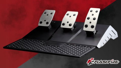 Kierownica Gamingowa FLASHFIRE Suzuka 6 Biegów 270°/900° PC PS4 Switch Xbox