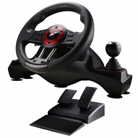 Kierownica Gamingowa FLASHFIRE WH2304V 270° + Pedały PC PS4 Switch Xbox