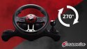 Kierownica Gamingowa FLASHFIRE WH2304V 270° + Pedały PC PS4 Switch Xbox