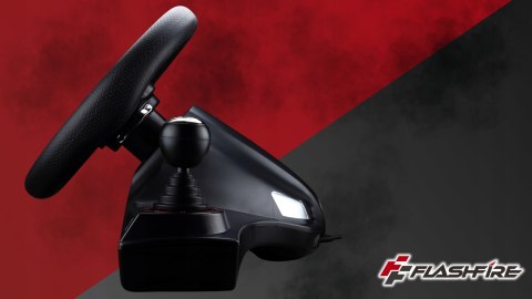 Kierownica Gamingowa FLASHFIRE WH2304V 270° + Pedały PC PS4 Switch Xbox