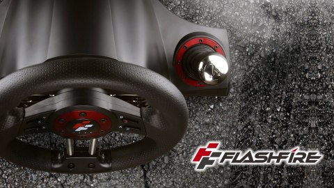 Kierownica Gamingowa FLASHFIRE WH2304V 270° + Pedały PC PS4 Switch Xbox