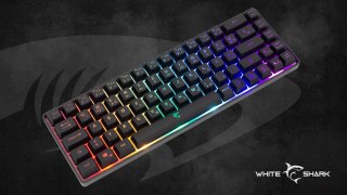 Klawiatura Gamingowa White Shark Ronin Black Membranowa LED 68 klawiszy
