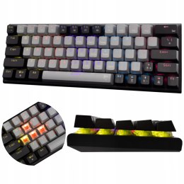 Klawiatura Gamingowa White Shark Wakizashi 2 Mechaniczna Red Switch RGB US