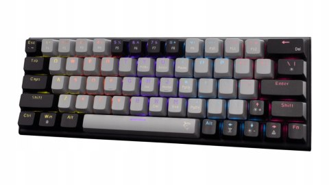 Klawiatura Gamingowa White Shark Wakizashi 2 Mechaniczna Red Switch RGB US