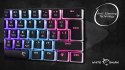Klawiatura gamingowa White Shark Ashiko 2 Black USB Red Switch RGB US