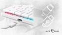 Klawiatura gamingowa White Shark Nagamaki USB Red Switch RGB US Mechaniczna