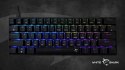 Klawiatura gamingowa White Shark Shinobi 2 Black USB Blue Switch RGB US
