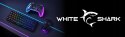 Klawiatura gamingowa White Shark Shinobi 2 Black USB Red Switch RGB US