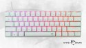Klawiatura gamingowa White Shark Shinobi 2 White USB Red Switch RGB US