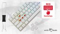 Klawiatura gamingowa White Shark Shinobi 2 White USB Red Switch RGB US