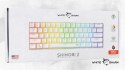 Klawiatura gamingowa White Shark Shinobi 2 White USB Red Switch RGB US