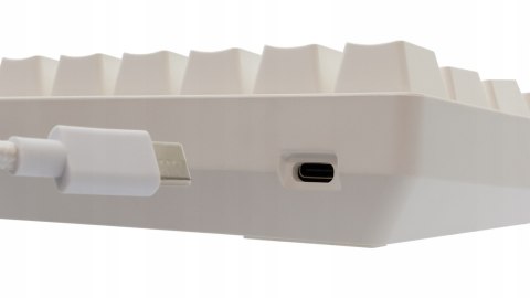 Klawiatura gamingowa White Shark Shinobi 2 White USB Red Switch RGB US