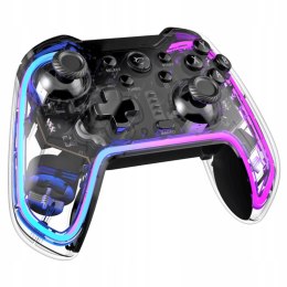 Kontroler White Shark Praetorian Pad Bezprzewodowy RGB PC PS3 PS4 Switch