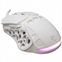 Mysz Gamingowa White Shark Ector White 7200 DPI RGB Biała USB 7 Przycisków