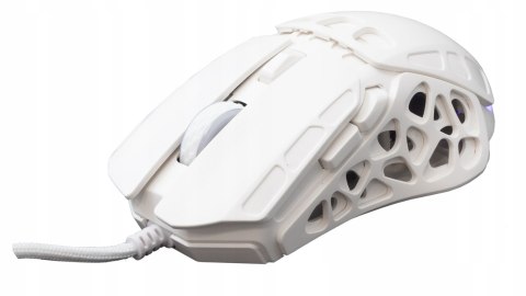 Mysz Gamingowa White Shark Ector White 7200 DPI RGB Biała USB 7 Przycisków