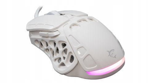 Mysz Gamingowa White Shark Ector White 7200 DPI RGB Biała USB 7 Przycisków