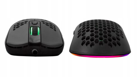 Mysz Gamingowa White Shark Galahad Black 6400 DPI RGB 6D 1,8m USB